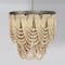 Hello Honey® 27.5" 2-Tier Draped Wood Bead Chandelier